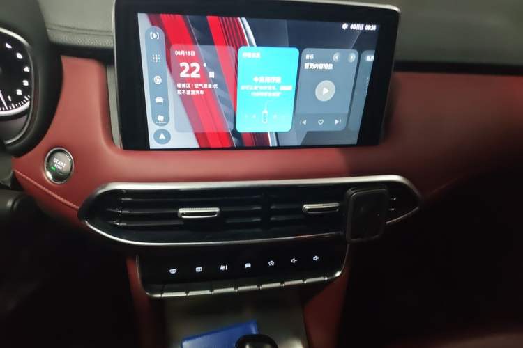 Used MG HS 2018 30T Automatic 2WD Trophy Hormone-Driven Edition China V Standard Audio And AC Panel