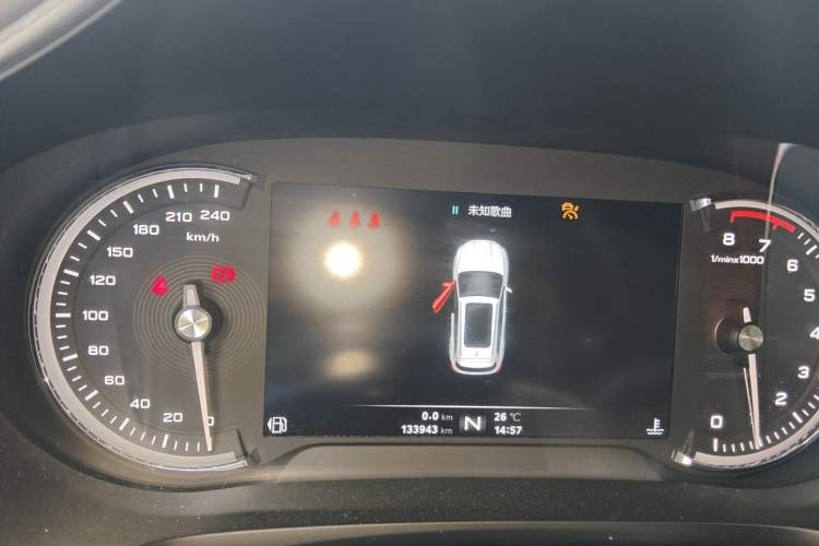 Used MG HS 2018 30T Automatic 2WD Trophy Hormone-Driven Edition China V Standard Odometer Close Up