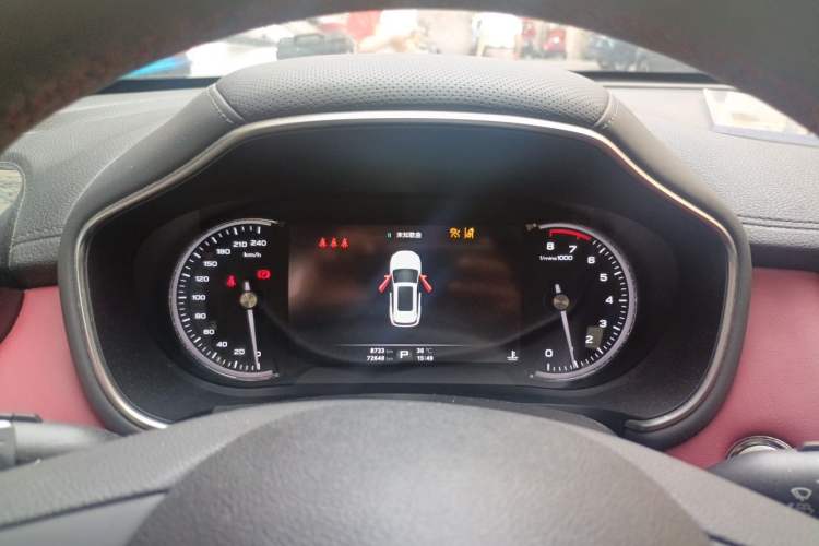 Used MG HS 2018 30T Automatic 2WD Trophy Hormone-Driven Edition China V Standard Instrument Cluster