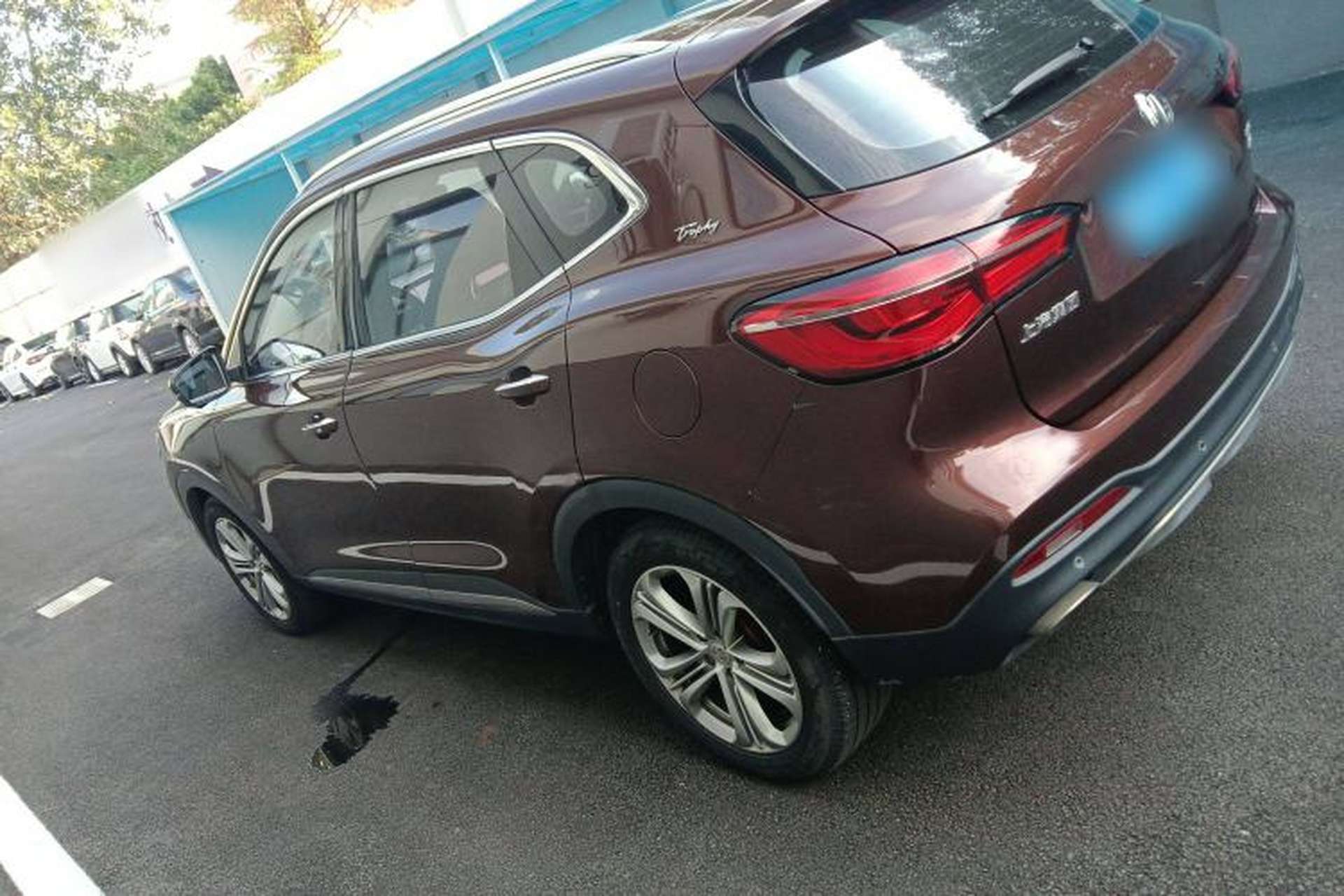 Used MG HS 2018 30T Automatic Two-Wheel Drive Trophy Edition—High-Octane V-Model Left Side