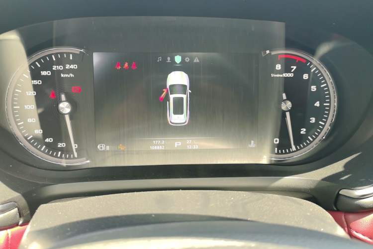 Used MG HS 2018 30T Automatic 2WD Trophy Hormone-Driven Edition China V Standard Instrument Cluster