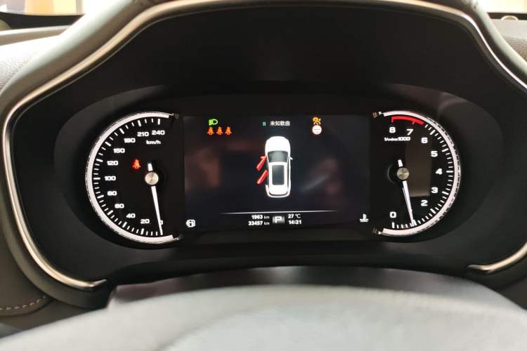Used MG HS 2018 20T Automatic Two-Wheel Drive Hormone Passion Edition China V Standard Instrument Cluster