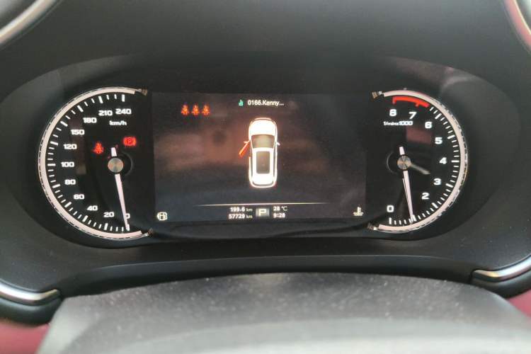Used MG HS 2018 30T Automatic 2WD Trophy Hormone-Driven Edition China V Standard Instrument Cluster