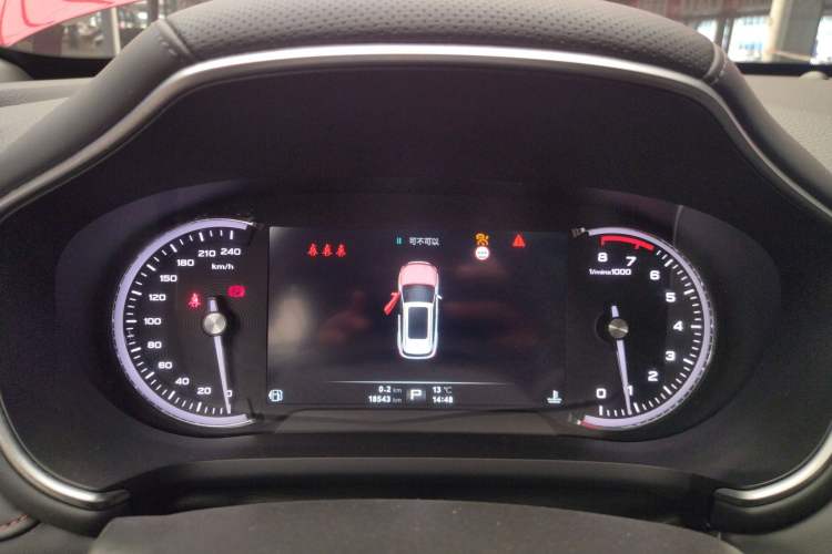 Used MG HS 2018 20T Automatic Two-Wheel Drive Hormone Passion Edition China V Standard Instrument Cluster