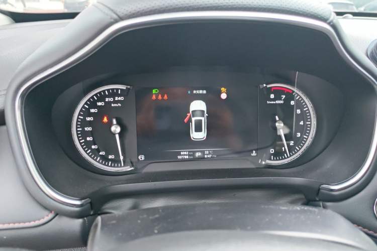 Used MG HS 2018 20T Automatic Two-Wheel Drive Hormone Passion Edition China V Standard Instrument Cluster