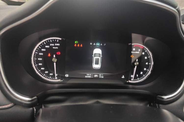 Used MG HS 2018 20T Automatic Two-Wheel Drive Hormone Passion Edition China V Standard Instrument Cluster