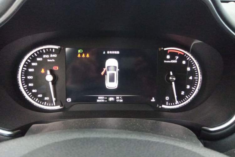 Used MG HS 2018 20T Automatic Two-Wheel Drive Hormone Passion Edition China V Standard Instrument Cluster