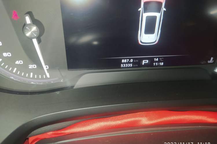 Used MG HS 2018 30T Automatic 2WD Trophy Hormone-Driven Edition China V Standard Odometer Close Up