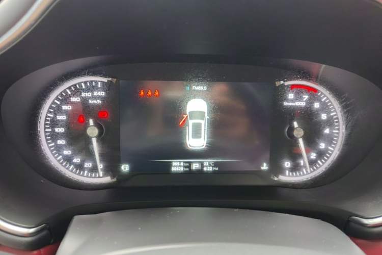 Used MG HS 2018 30T Automatic 2WD Trophy Hormone-Driven Edition China V Standard Instrument Cluster