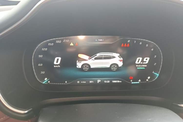 Used MG HS 2018 30T Automatic All-Wheel Drive Trophy Hormone-Infused Version China V Standard Instrument Cluster