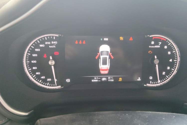 Used MG HS 2018 20T Automatic Two-Wheel Drive Hormone Passion Edition China V Standard Instrument Cluster