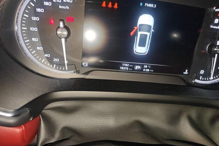 Used MG HS 2018 30T Automatic 2WD Trophy Hormone-Driven Edition China V Standard Odometer Close Up