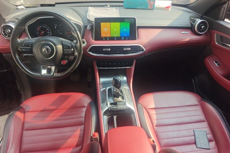 Used MG HS 2019 20T Automatic Two-Wheel Drive Trophy Super Sport Version China VI Standard Center Console