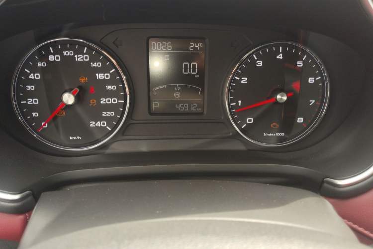 Used MG HS 2019 20T Automatic Two-Wheel Drive Trophy Super Sport Version China VI Standard Odometer Close Up