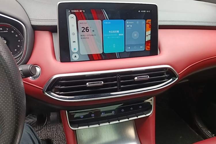 Used MG HS 2019 30T Automatic 2WD Trophy Enhanced Version China VI Standard Audio And AC Panel