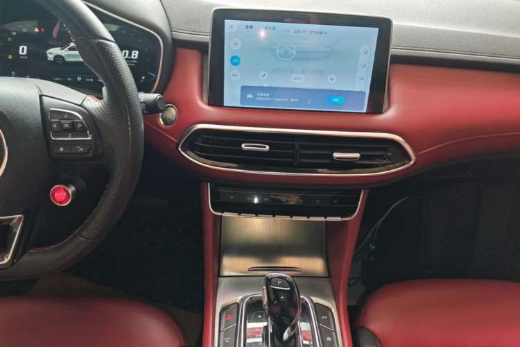 Used MG HS 2019 30T Automatic 2WD Trophy Supreme Edition China VI Standard Audio And AC Panel