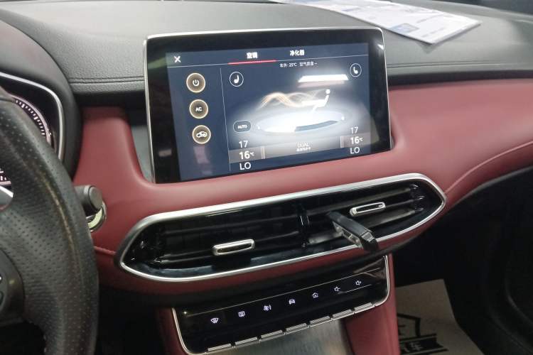 Used MG HS 2019 30T Automatic 2WD Trophy Enhanced Version China VI Standard Audio And AC Panel