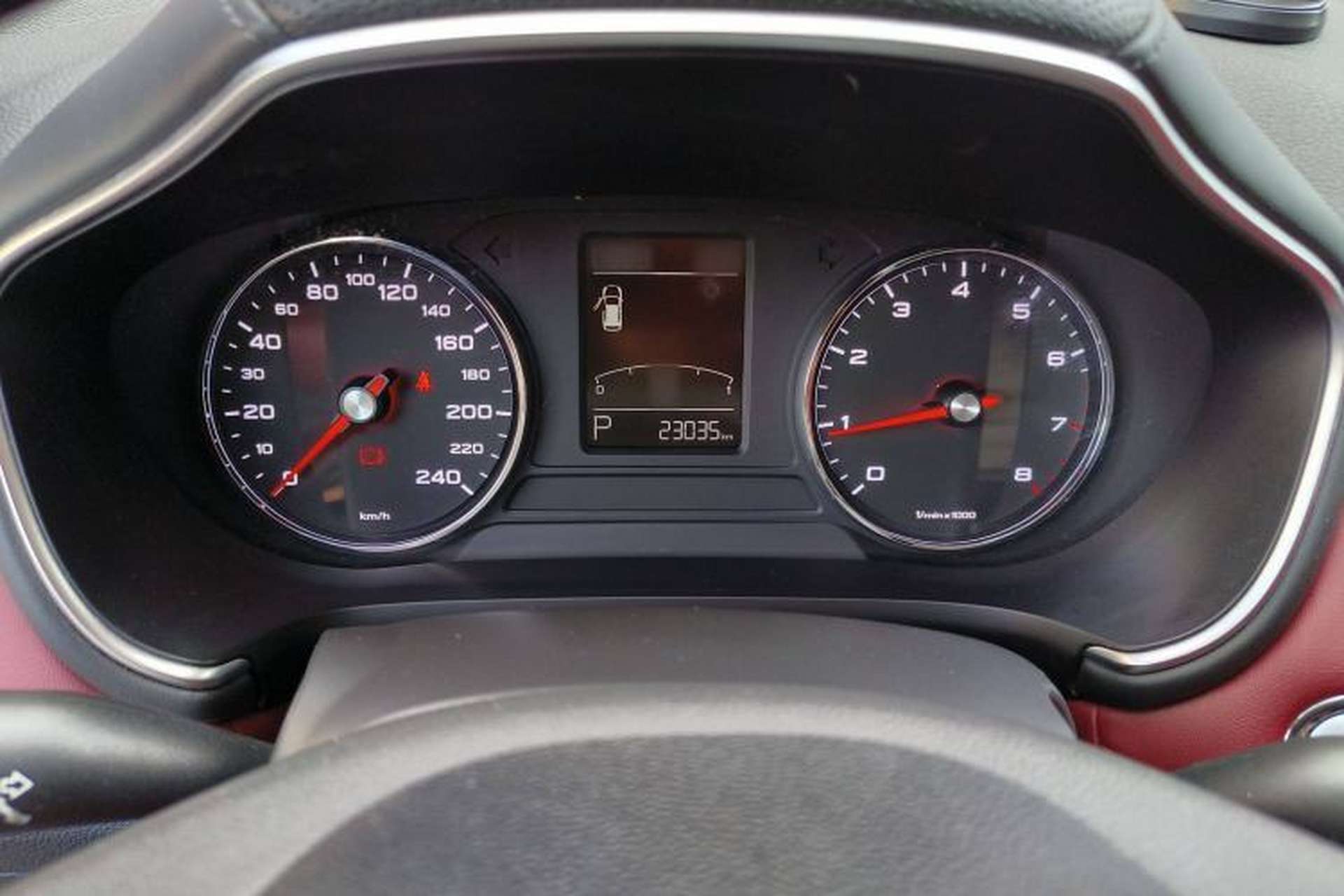 Used MG HS 2019 20T Automatic Two-Wheel Drive Trophy Super Sport Version China VI Standard Instrument Cluster