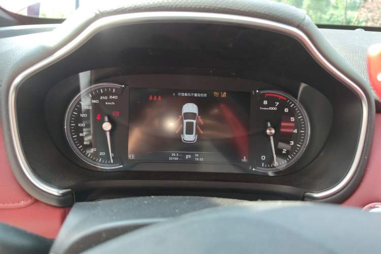 Used MG HS 2019 30T Automatic 2WD Trophy Enhanced Version China VI Standard Instrument Cluster