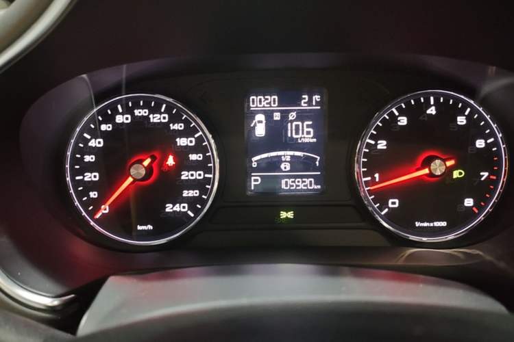 Used MG HS 2019 20T Automatic Two-Wheel Drive Luxury Edition China VI Standard Instrument Cluster