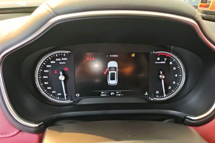 Used MG HS 2019 30T Automatic 2WD Trophy Enhanced Version China VI Standard Instrument Cluster