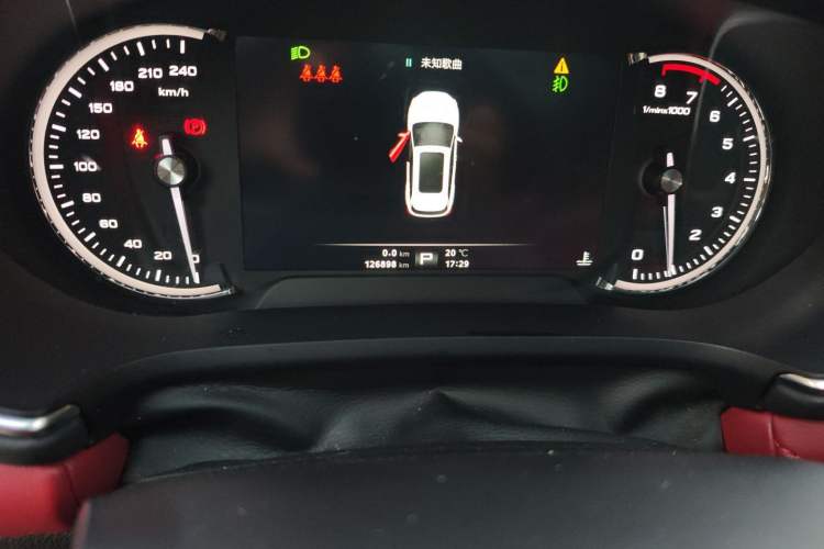 Used MG HS 2019 30T Automatic 2WD Trophy Enhanced Version China VI Standard Odometer Close Up