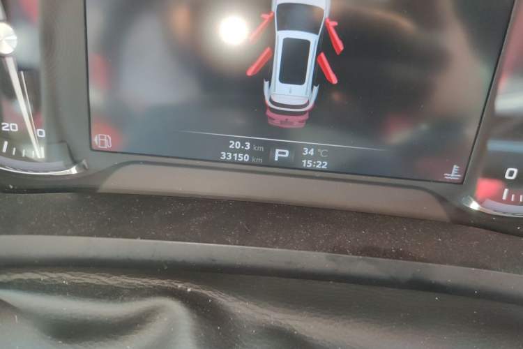 Used MG HS 2019 30T Automatic 2WD Trophy Enhanced Version China VI Standard Odometer Close Up