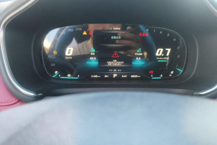 Used MG HS 2019 30T Automatic 2WD Trophy Supreme Edition China VI Standard Odometer Close Up
