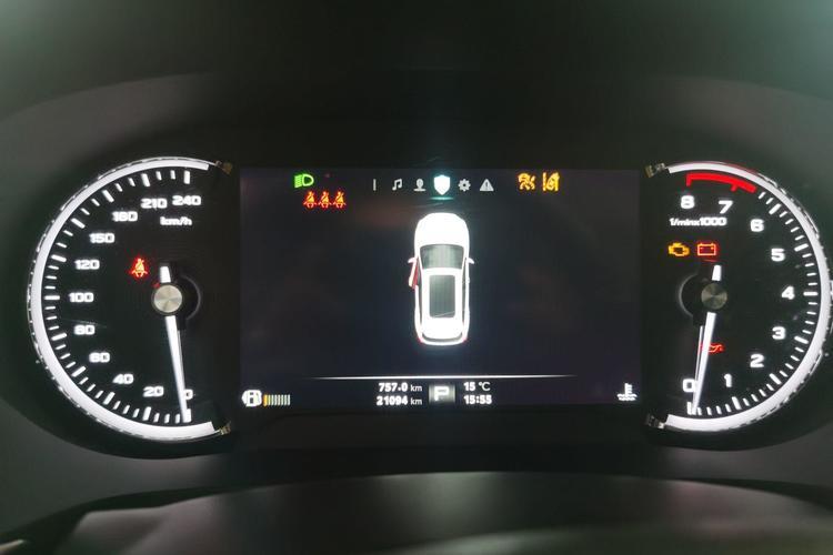 Used MG HS 2019 30T Automatic 2WD Trophy Enhanced Version China VI Standard Odometer Close Up