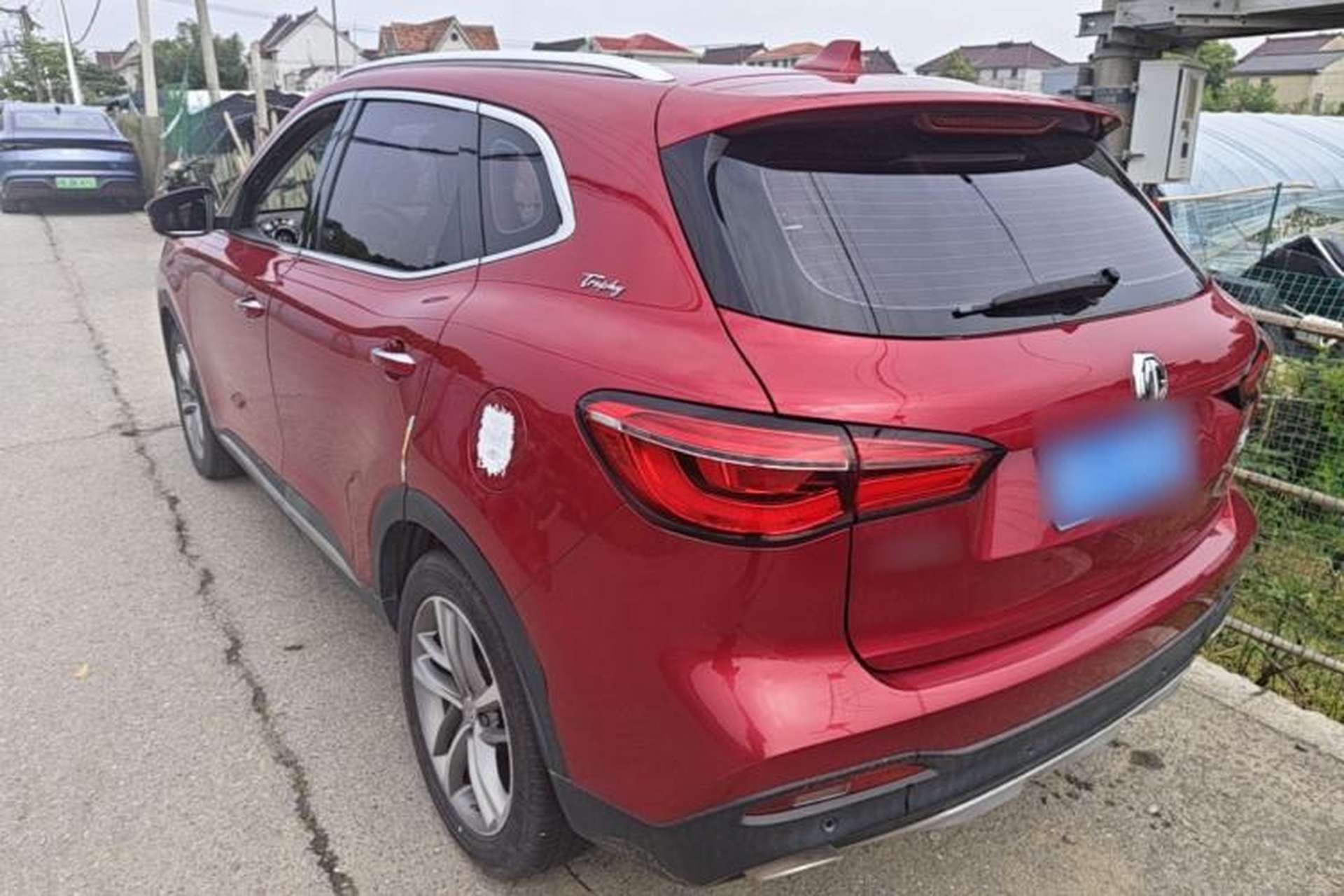 Used MG HS 2019 30T Automatic 2WD Trophy Supreme Edition China VI Standard Rear Left 45 Deg