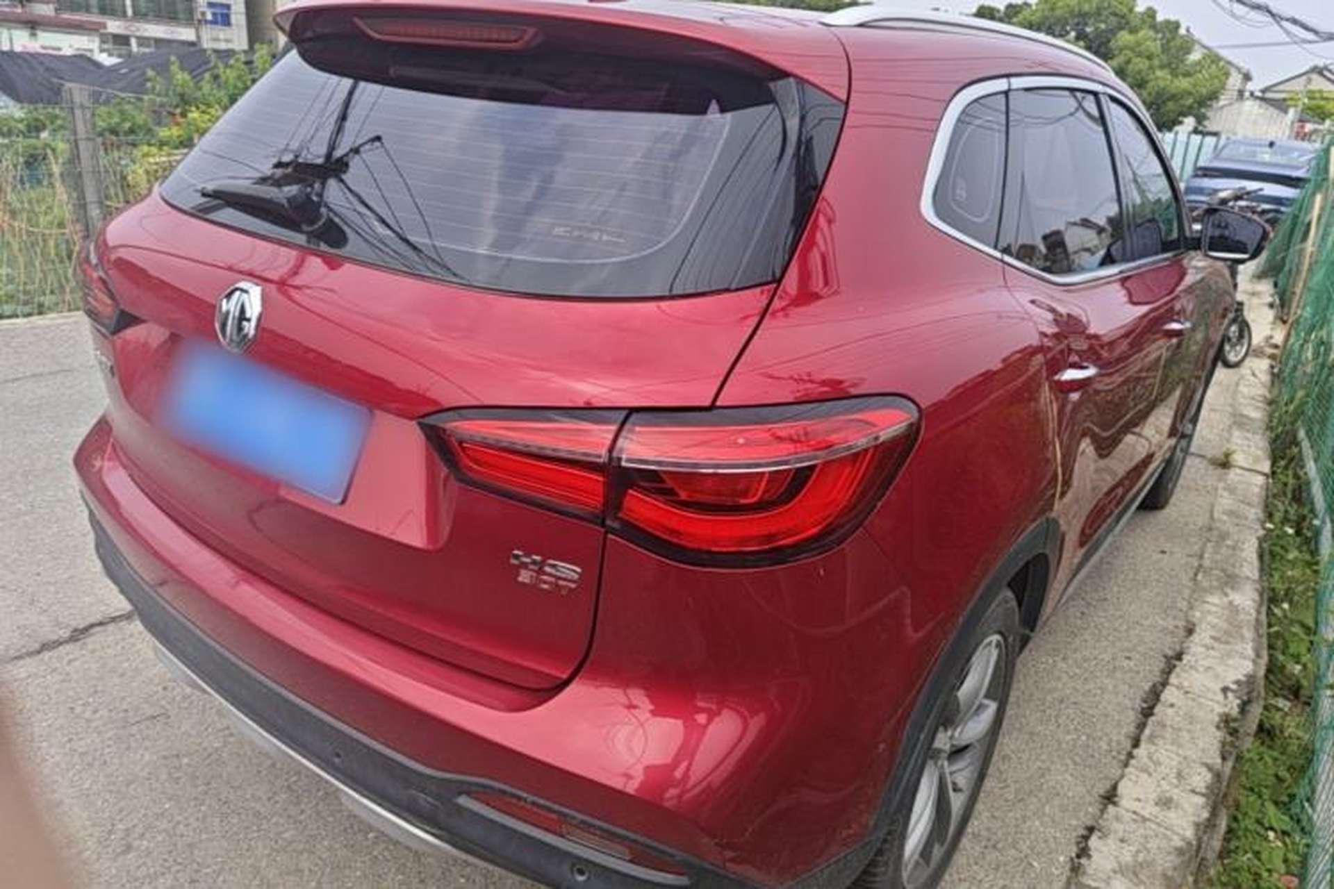 Used MG HS 2019 30T Automatic 2WD Trophy Supreme Edition China VI Standard Rear Right 45 Deg