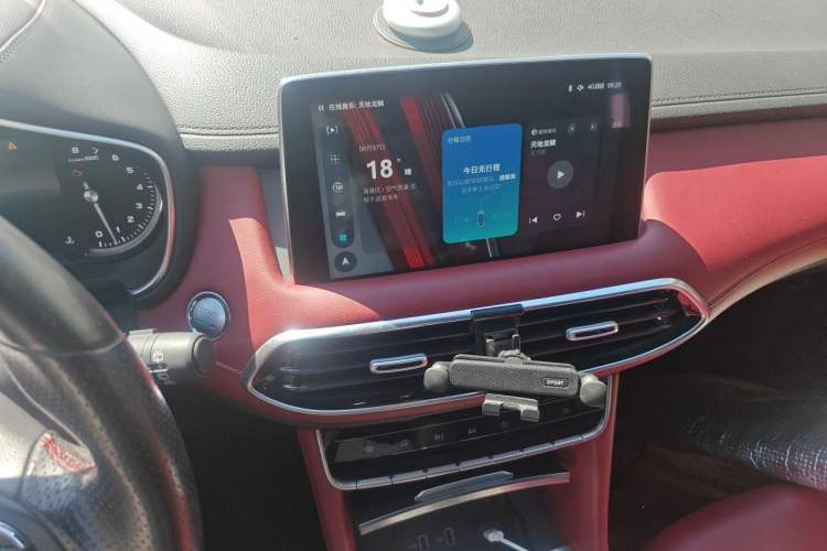 Used MG HS 2019 30T Automatic 2WD Trophy Enhanced Version China VI Standard Audio And AC Panel
