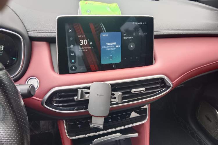 Used MG HS 2019 30T Automatic 2WD Trophy Supreme Edition China VI Standard Audio And AC Panel