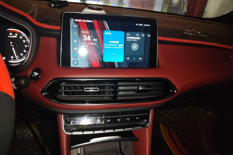 Used MG HS 2019 30T Automatic 2WD Trophy Enhanced Version China VI Standard Audio And AC Panel