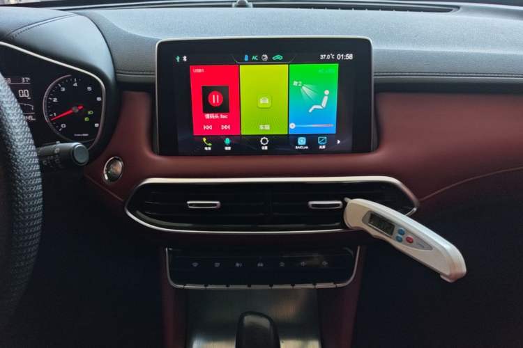 Used MG HS 2019 20T Automatic Two-Wheel Drive Trophy Super Sport Version China VI Standard Audio And AC Panel