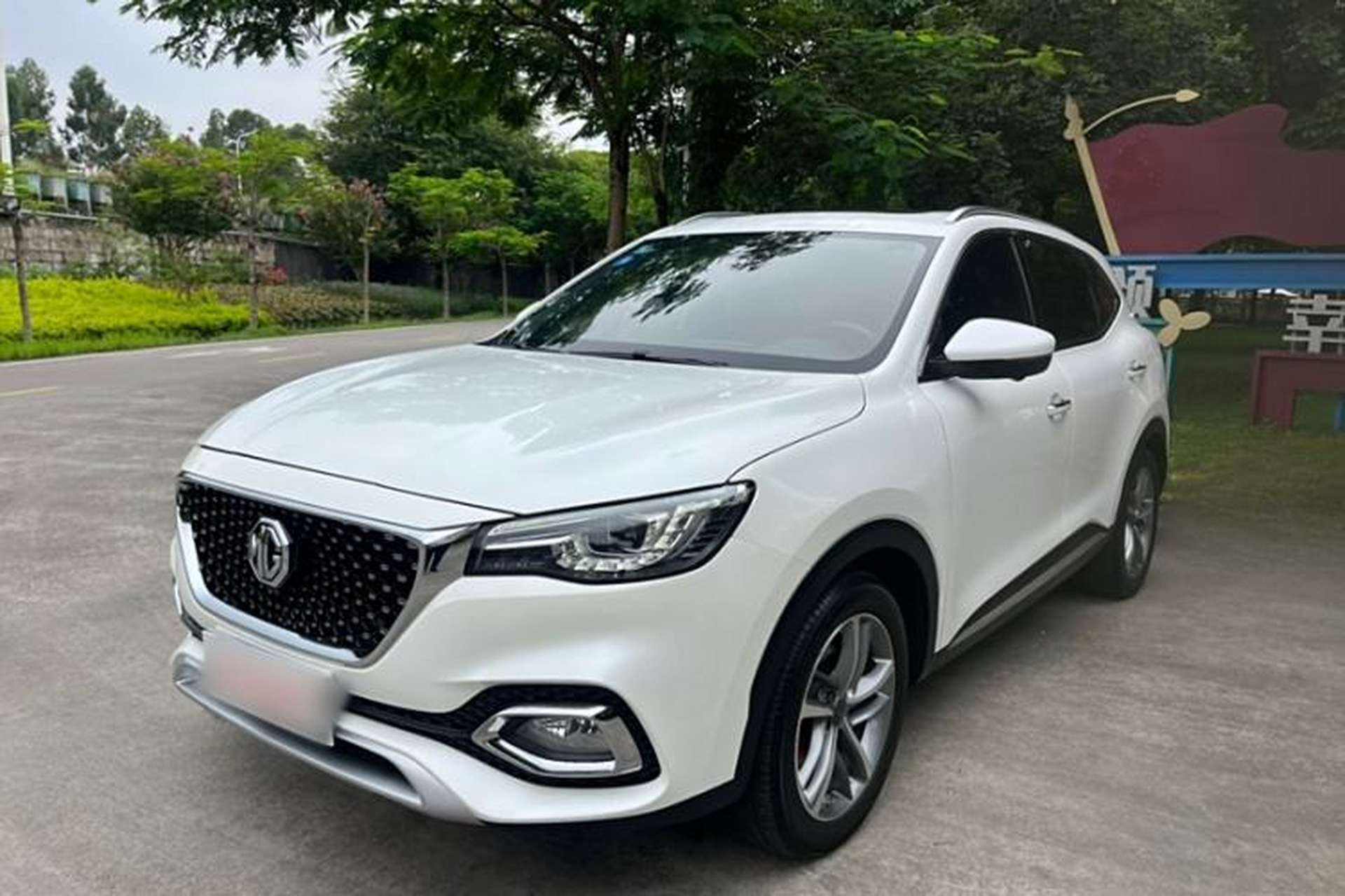 Used MG HS 2019 30T Automatic 2WD Trophy Supreme Edition China VI Standard Front Left 45 Deg