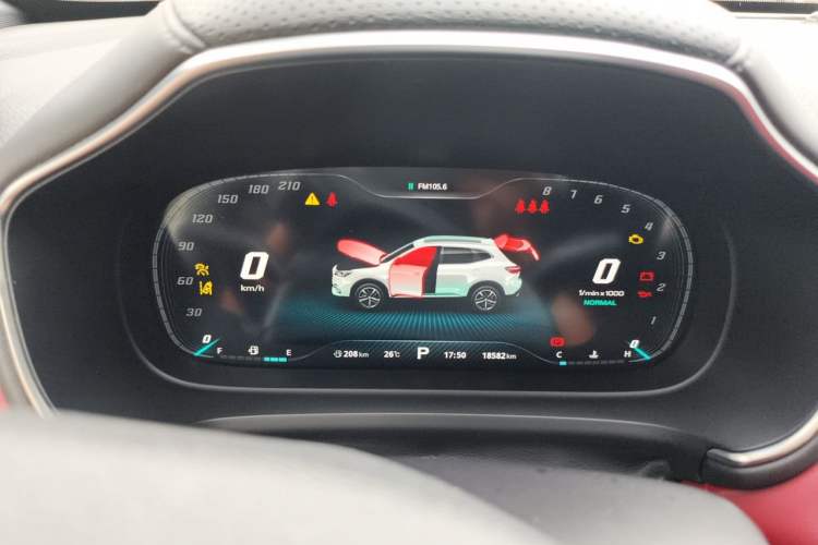 Used MG HS 2019 30T Automatic 2WD Trophy Supreme Edition China VI Standard Instrument Cluster