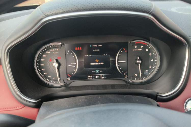 Used MG HS 2019 30T Automatic 2WD Trophy Enhanced Version China VI Standard Instrument Cluster