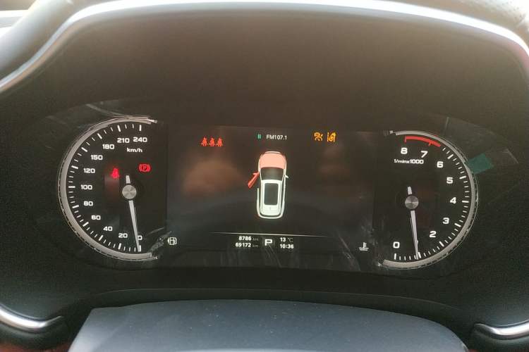 Used MG HS 2019 30T Automatic 2WD Trophy Enhanced Version China VI Standard Instrument Cluster