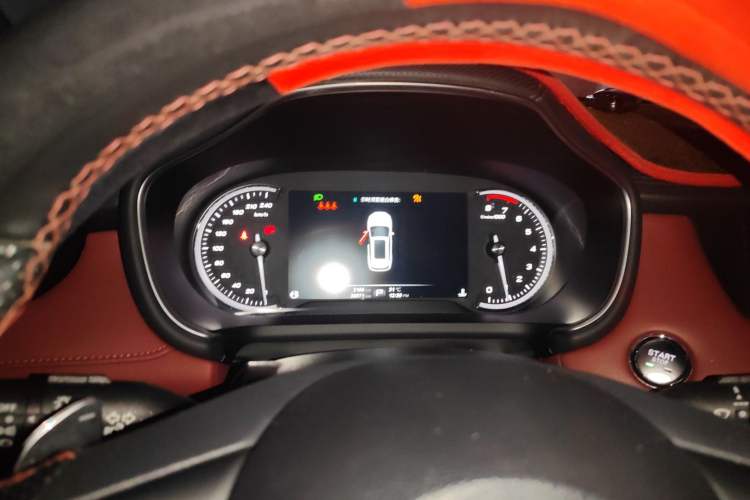 Used MG HS 2019 30T Automatic 2WD Trophy Enhanced Version China VI Standard Instrument Cluster