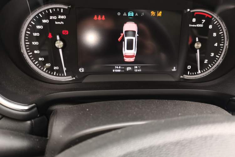 Used MG HS 2019 30T Automatic 2WD Trophy Enhanced Version China VI Standard Odometer Close Up