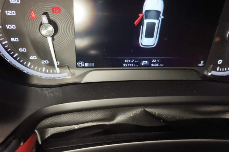 Used MG HS 2019 30T Automatic 2WD Trophy Enhanced Version China VI Standard Odometer Close Up
