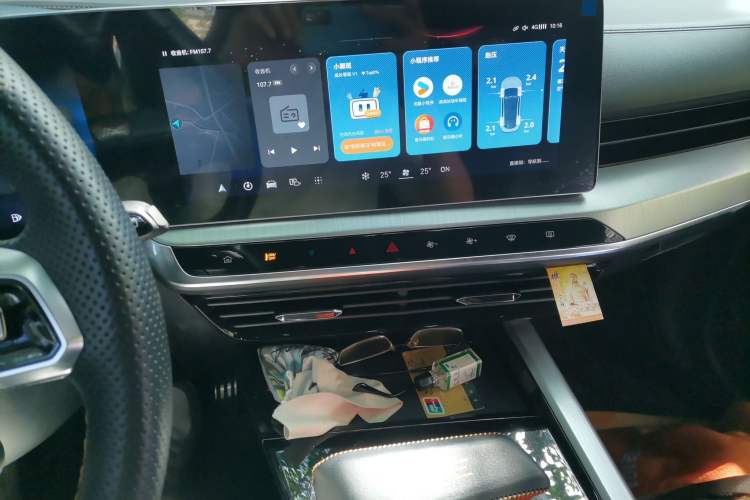 Used MG ONE 2022 α-Smart Sports Series 1.5T Standard Edition Audio And AC Panel