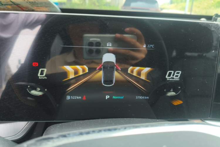 Used MG ONE 2022 β-Comfortable Living Series 1.5T Fully Satisfying Version 1078 Instrument Cluster