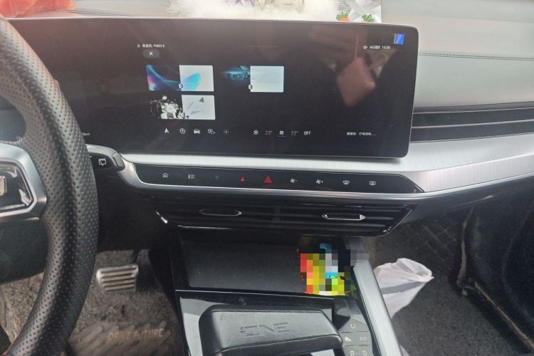 Used MG ONE 2022 α-Smart Sports Series 1.5T Advanced Edition Audio And AC Panel