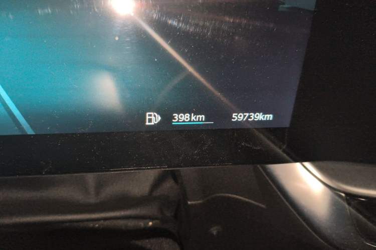 Used MG ONE 2022 α-Smart Sports Series 1.5T Advanced Edition Odometer Close Up