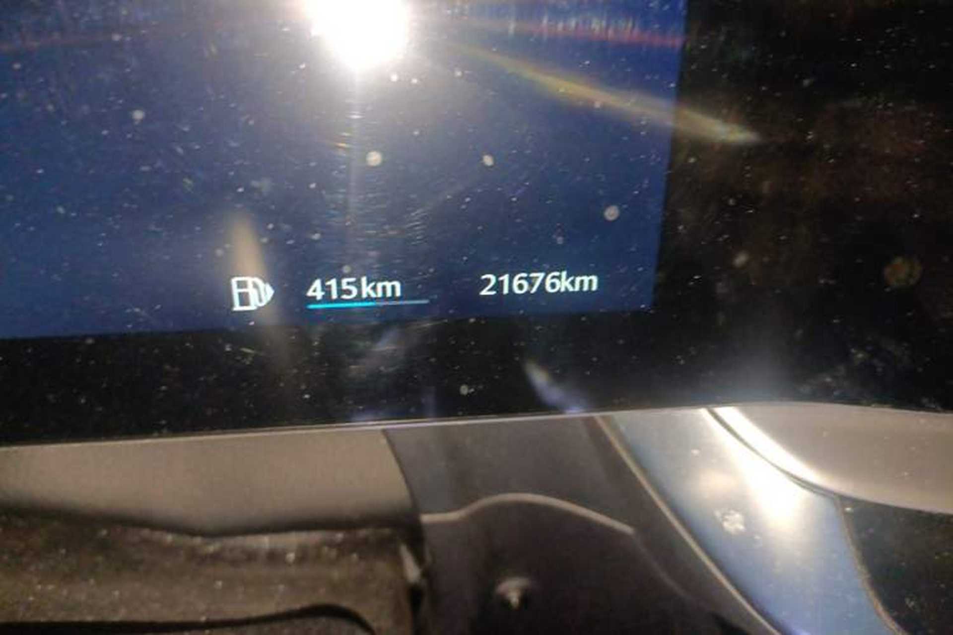Used MG ONE 2022 α-Smart Sports Series 1.5T Standard Edition Odometer Close Up