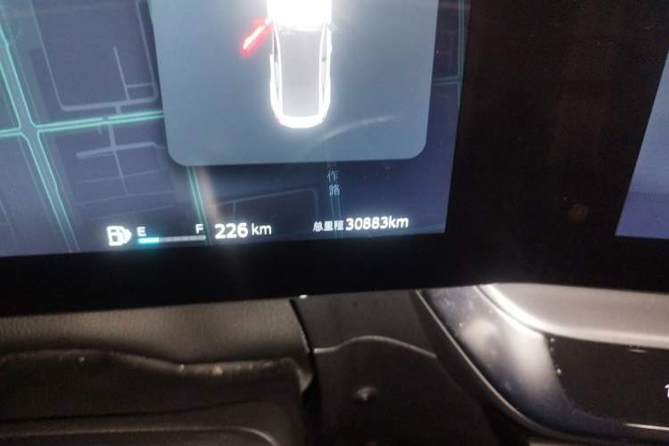 Used MG ONE 2022 α-Smart Sports Series 1.5T Advanced Edition Odometer Close Up