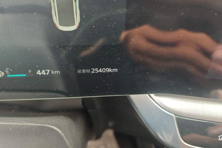 Used MG ONE 2022 α-Smart Sports Series 1.5T Advanced Edition Odometer Close Up