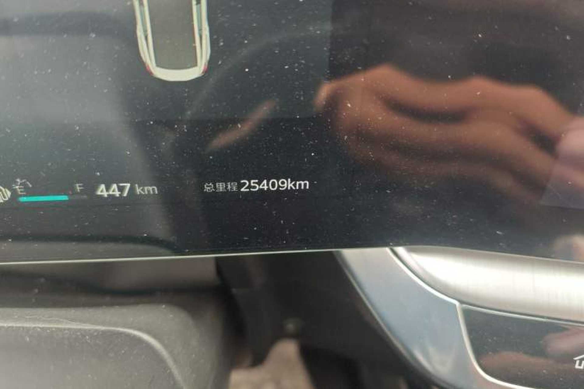 Used MG ONE 2022 α-Smart Sports Series 1.5T Advanced Edition Odometer Close Up